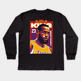 Leborn James Legend Kids Long Sleeve T-Shirt